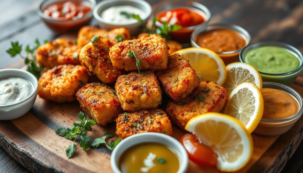 Crispy Air Fryer Salmon Bites