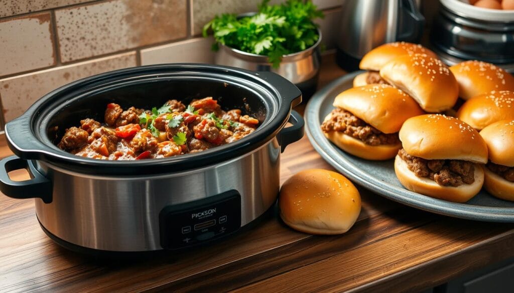 crock pot sloppy joes