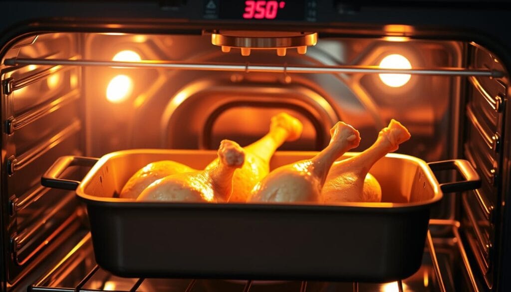 oven temperature for turkey drumsticks