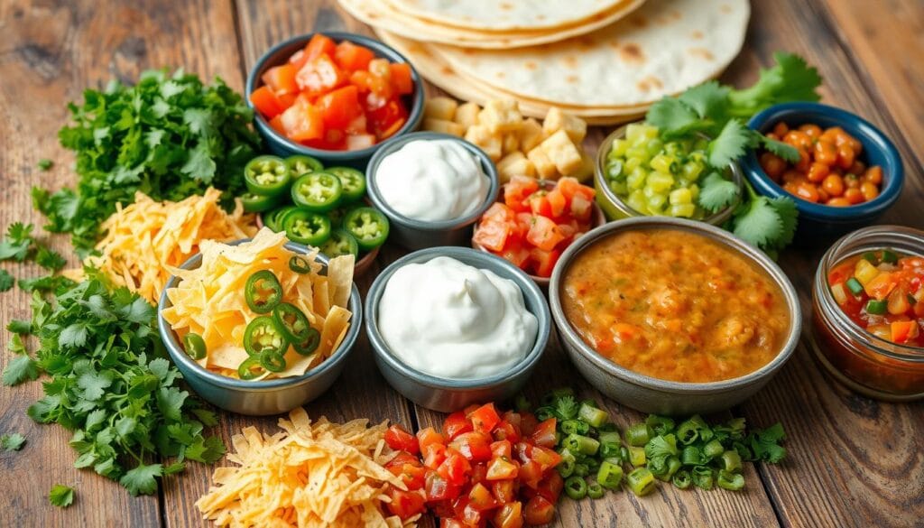 quesadilla toppings