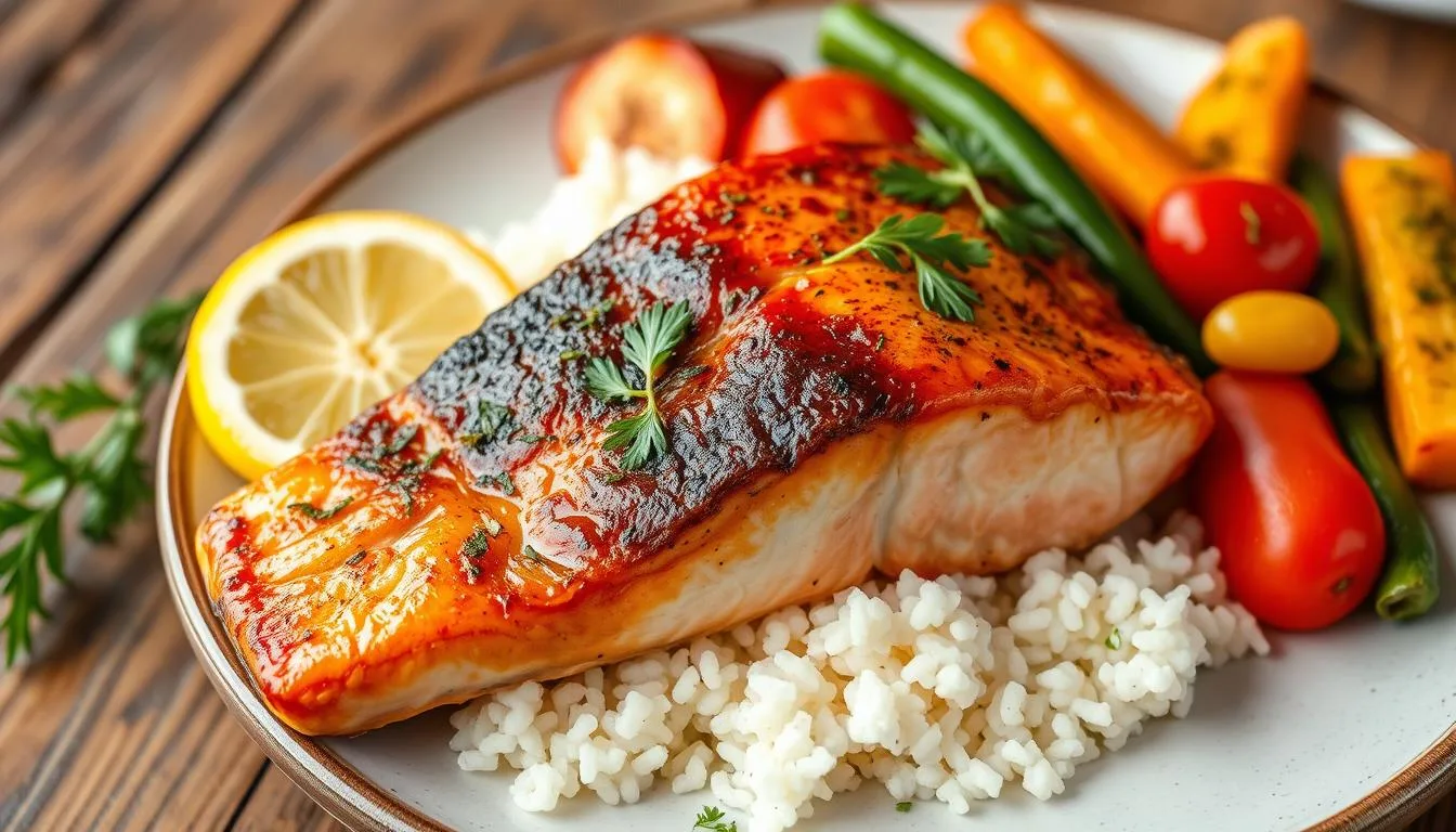 salmon and rice recipe