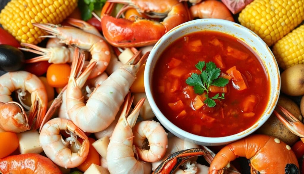 seafood boil nutrition